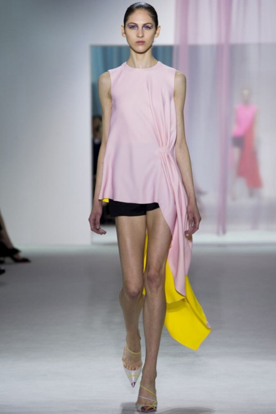 Christian Dior 2013 Pink Dress Top Sz.36